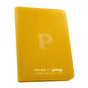 Collector's Series 9 Pocket Zip Trading Card Binder - YELLOW