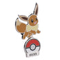 Pokemon Gallery Pins: Eevee Standing Pin Pokemon Centre Limited