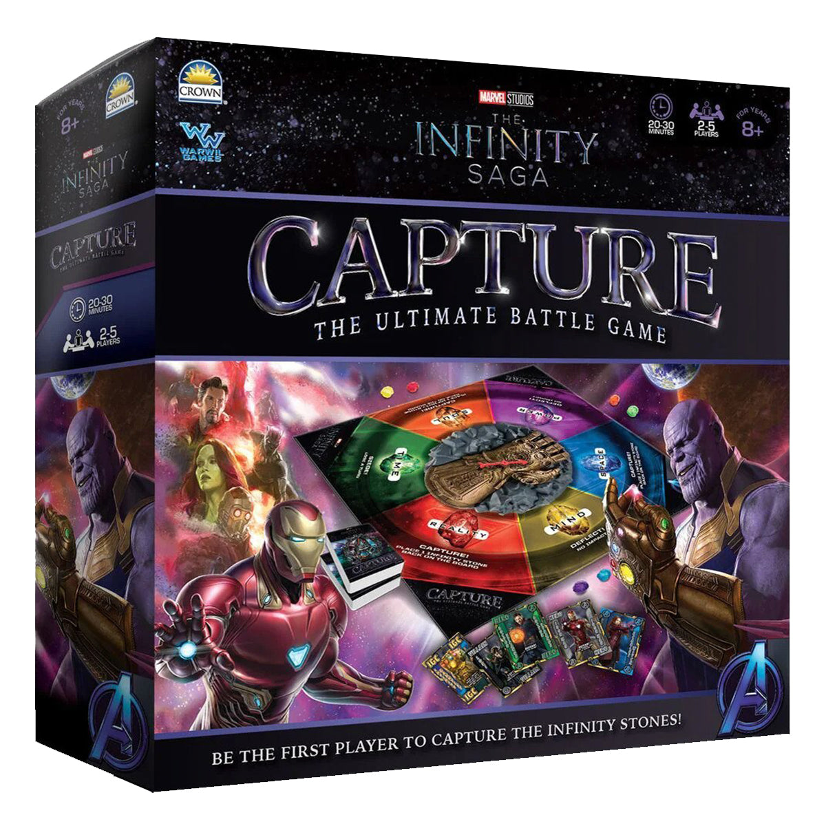 Marvel Infinity Saga Capture! Strategy Game – Gameology product