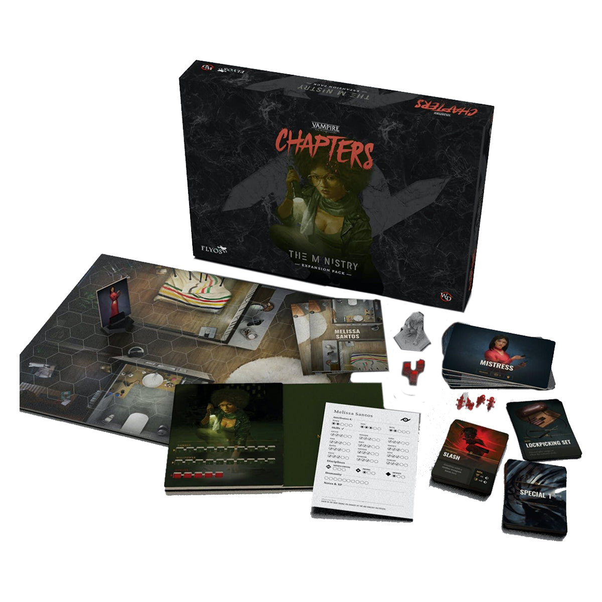 Vampire the Masquerade: Chapters - Montreal, Board Games