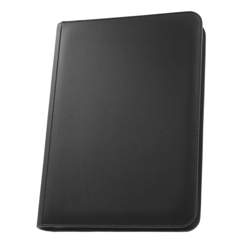 STEALTH 9 Pocket Zip Trading Card Binder - BLACK