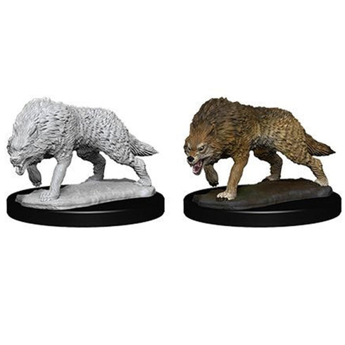 WizKids Deep Cuts Miniatures Timber Wolves