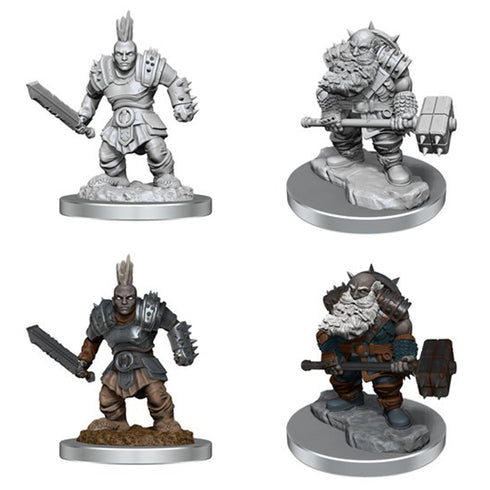 D&D Nolzurs Marvelous Miniatures Duergar Fighters