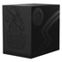 Dragon Shield Revised Double Shell - Shadow Black/Black Deck Box