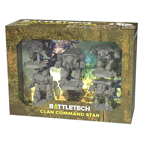 BattleTech RPG Clan Command Star Miniatures