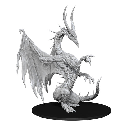 Pathfinder Deepcuts Unpainted Miniatures Blue Dragon