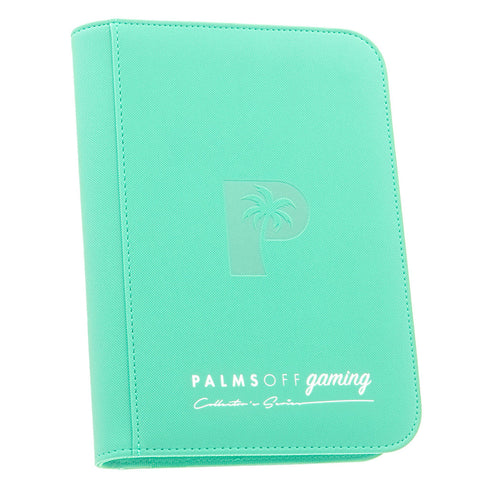 Collector's Series 4 Pocket Zip Trading Card Binder - TURQUOISE