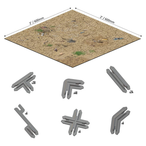 Battle Systems - Urban Apocalypse - Core Sets - Shanty Town Core Set