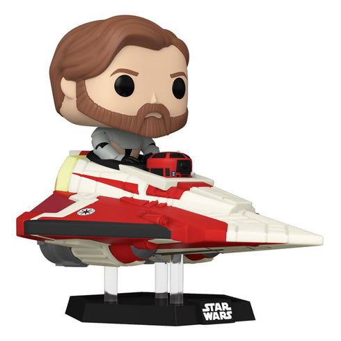 Star Wars: The Clone Wars - Obi-Wan in Delta 7 Pop! Ride