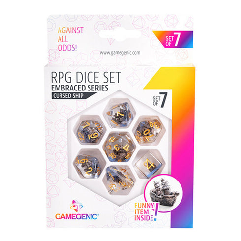 Gamegenic Embraced Series - Cursed Ship - RPG Dice Set (7pcs)