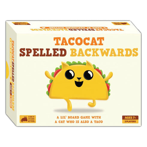 Tacocat Spelled Backwards By Exploding Kittens