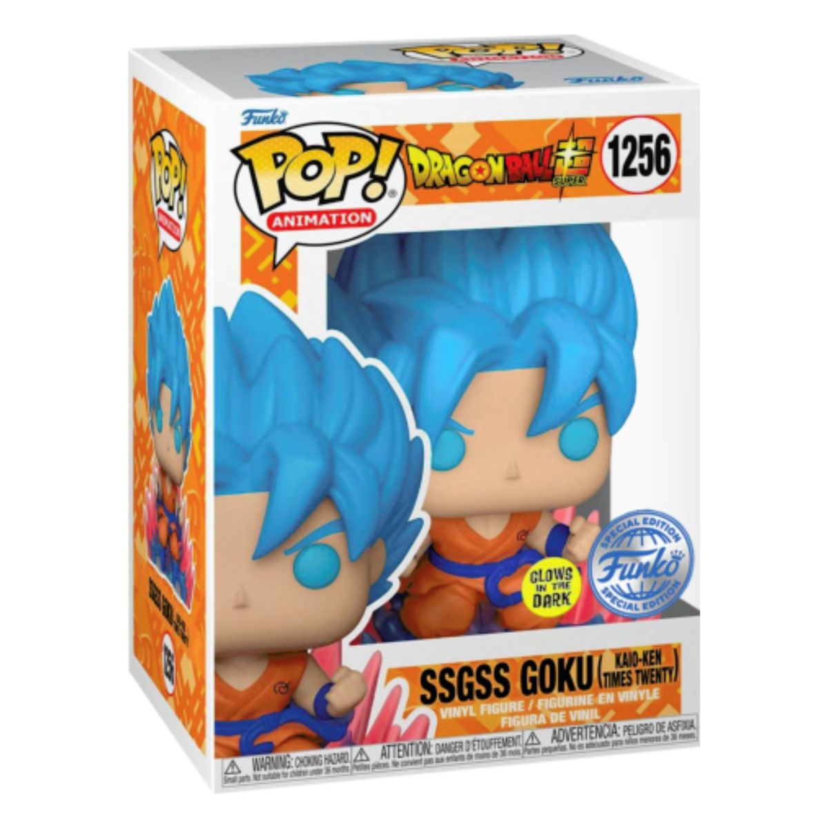 Dragon Ball Super - Goku Kaioken Glow Pop! – Gameology