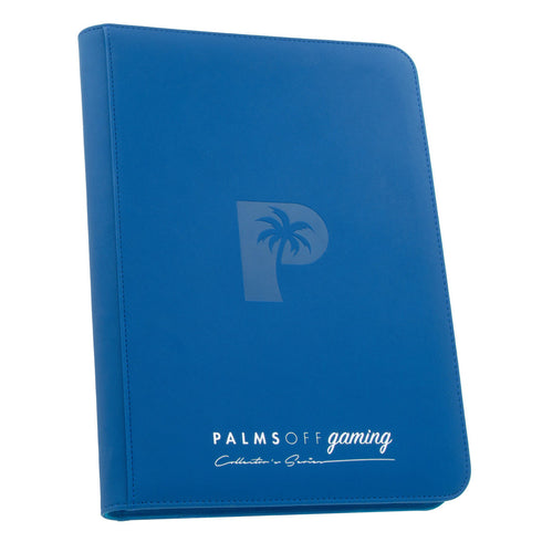 Collector's Series 9 Pocket Zip Trading Card Binder - BLUE