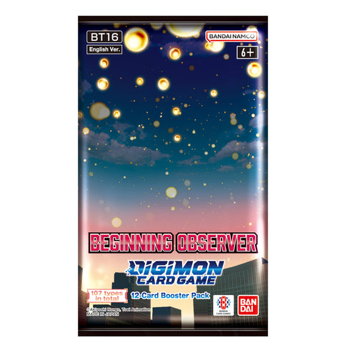 Digimon Card Game Beginning Observer Booster Box BT16