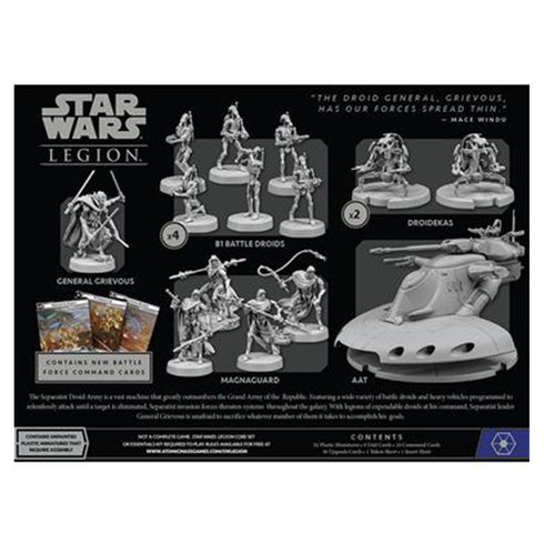 Star Wars Legion Separatist Invasion Force Starter Set