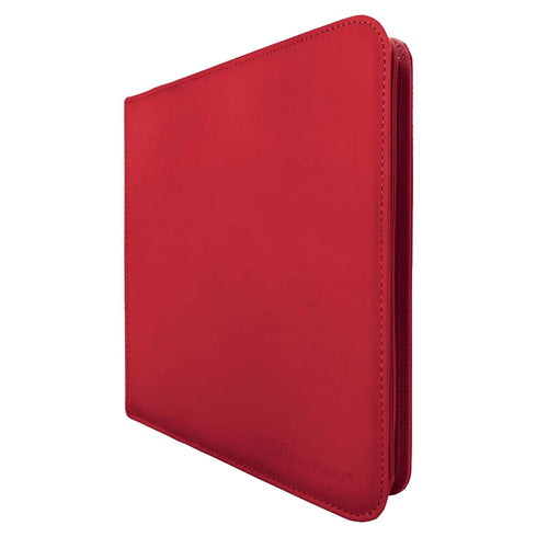 ULTRA PRO Binder 12 pocket Zippered PRO Binder Red