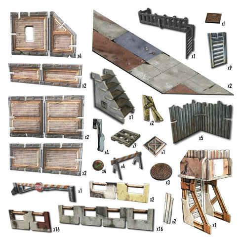 Battle Systems - Urban Apocalypse - Core Sets - Shanty Town Core Set