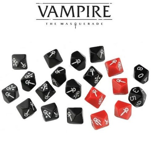 Vampire the Masquerade 5th Edition Dice Set